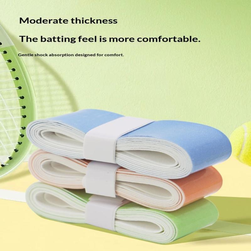 Tennis Racket - グラデーションカラー汗止めテニスラケットグリップテープ通気性滑り止めオーバーグリップバドミントンスポーツトレーニング用