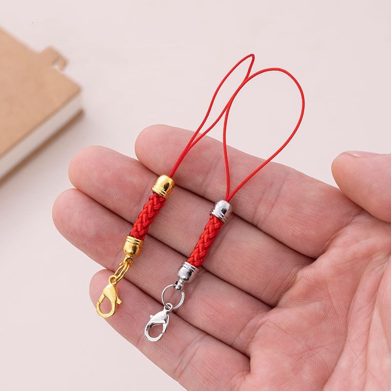 Jump Rope - 10/20 個キーホルダーロープロブスタークラスプジャンプリングストラップラリアットストラップコード DIY キーリングペンダントジュエリーメイキング用品