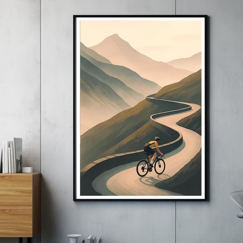 ミニマリストアウトドアアドベンチャーキャンバスウォールセット - Sports Equipment Poster のレビューと価格