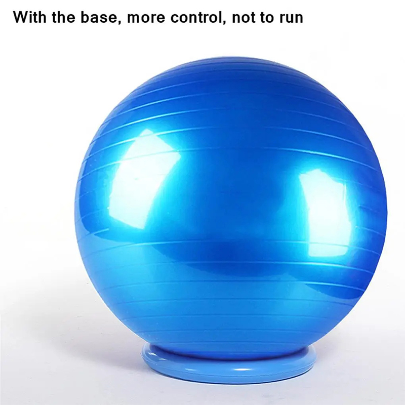 ジムヨガボールベース滑り止め防爆PVCピラティスラウンドエク - Gym Ball のレビューと価格