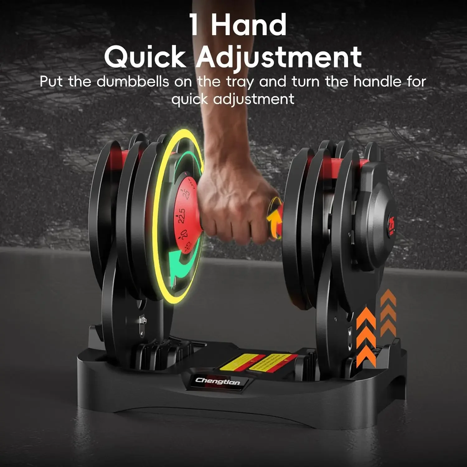 アップグレードされた調整可能なダンベルセット（2個セット、5 - Dumbbell Set のレビューと価格