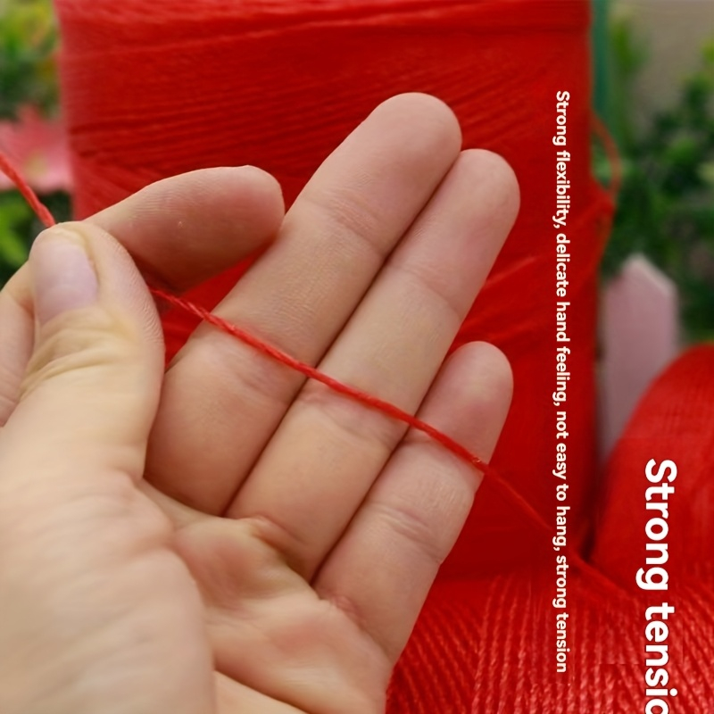 50 メートル水平プルロープ赤いポリエチレンマーキング建設ラ - Jump Rope のレビューと価格