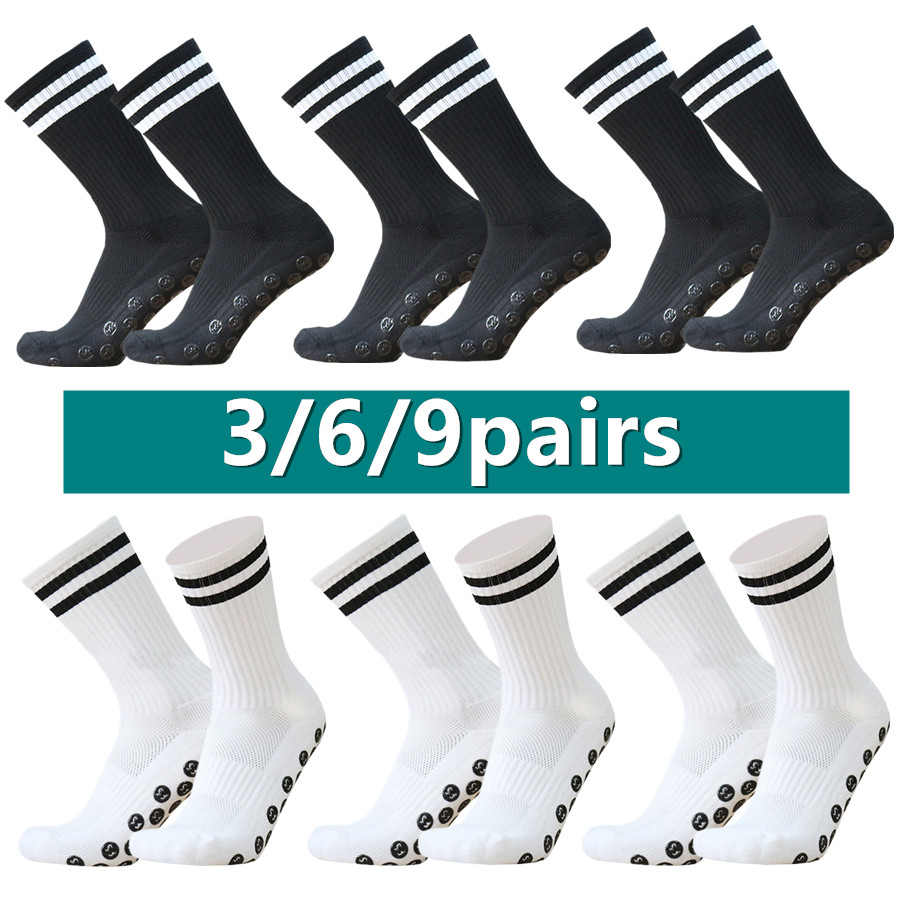 3/6/9 ペアメンズレディースアンチスリップグリップタオル - Skateboard のレビューと価格