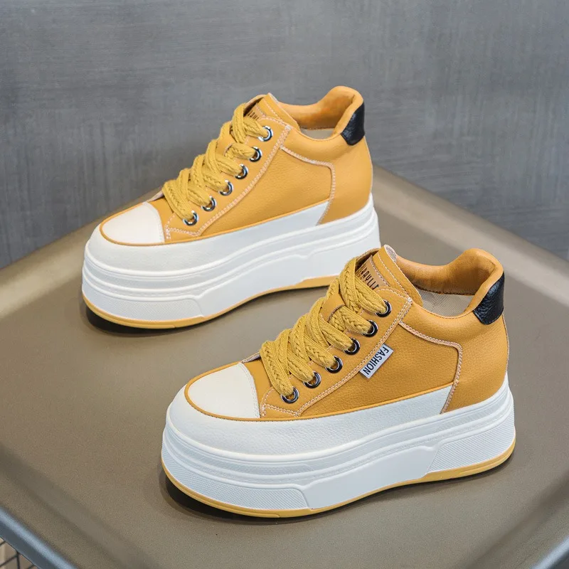 9CMカウスエード本革レディースバルカナイズシューズプラット - Skateboard のレビューと価格